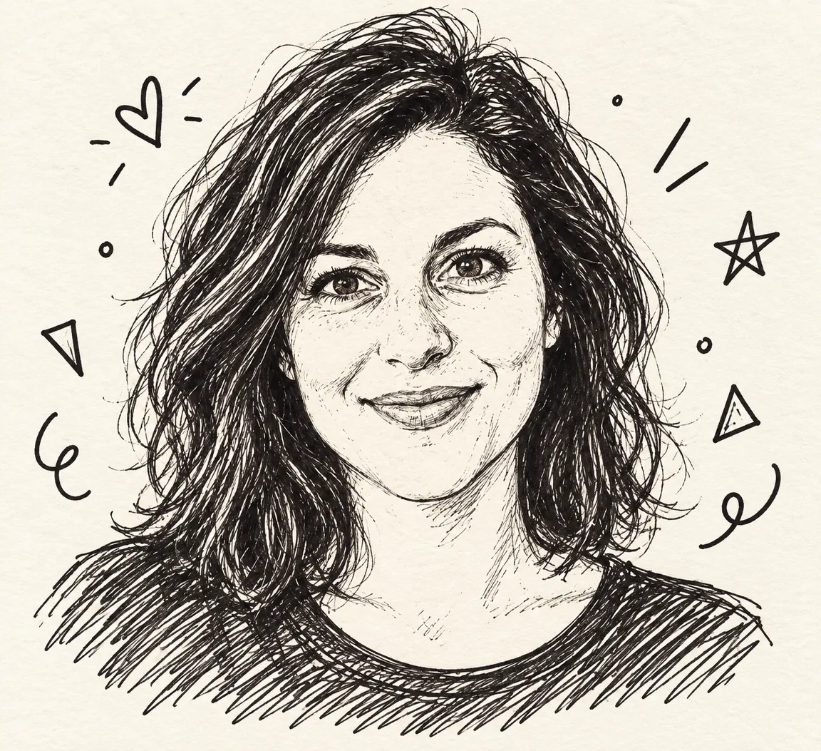Doodle portrait